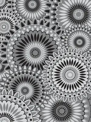 Blommie's lifestyle Buitenkleed 270x360cm L zwart