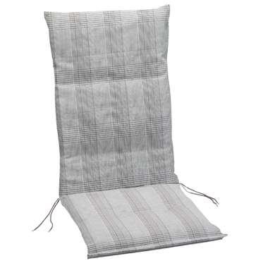 Summerset tuinstoelkussen Brighton - grijs - 120x60 cm