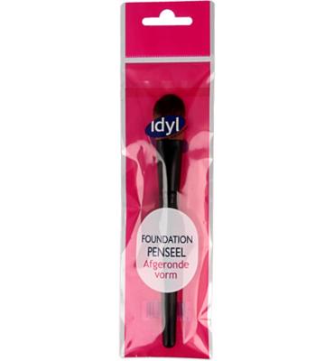 Idyl Foundation penseel afgeronde vorm 1 Stuks
