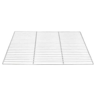 VidaXL Grillrooster zilver 67 x 40 cm roestvrij staal