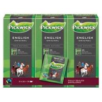 Thee Pickwick Fair Trade English 25x2.5gr | 3 stuks - thumbnail