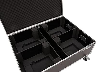 Roadinger ROADINGER Flightcase 4x LED THA-150F TheaterSpot