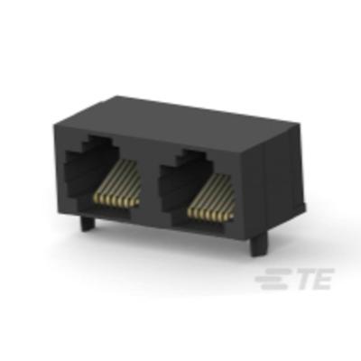 TE Connectivity TE AMP MODULAR JACKS - INVERTED AND LEDS MODULAR JACKS - INVERTED AND LEDS 1-406541-6 1 stuk(s)