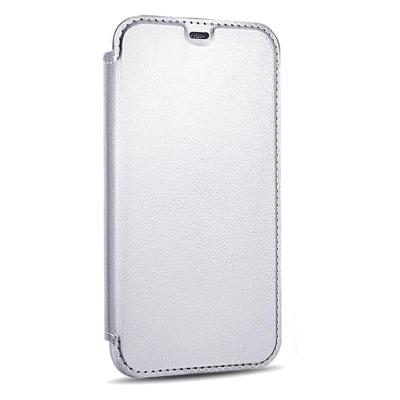 Shop4 - iPhone 11 Pro Max Hoesje - Book Case Cabello Zilver Shop4 - iPhone 11 Pro Max Hoesje - Book Case Cabello Zilver