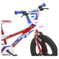Dino Jongensfiets R1 16 Inch Rood/blauw - thumbnail