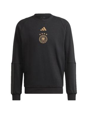 Duitsland Cotton Crewneck Senior 2022-2023 - Maat L - Kleur: GoudRoodZwart | Soccerfanshop