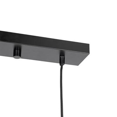 QAZQA Oosterse hanglamp bamboe 3-lichts langwerpig - Amira QAZQA Oosterse hanglamp bamboe 3-lichts langwerpig - Amira