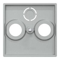 Merten 297560 Afdekking System M Aluminium 1 stuk(s) - thumbnail