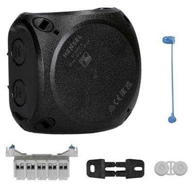 Hensel 62000044 Verdeeldoos Halogeenvrij, Verzegelbaar, Weerbestendig (l x b) 93 mm x 93 mm 1 stuk(s) Hensel 62000044 Verdeeldoos Halogeenvrij, Verzegelbaar, Weerbestendig (l x b) 93 mm x 93 mm 1 stuk(s)