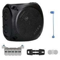 Hensel 62000044 Verdeeldoos Halogeenvrij, Verzegelbaar, Weerbestendig (l x b) 93 mm x 93 mm 1 stuk(s) - thumbnail