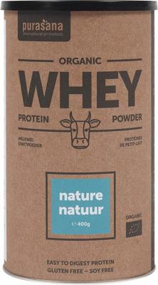 Purasana Whey proteine naturel bio 400 Gram Purasana Whey proteine naturel bio 400 Gram