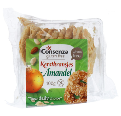 Consenza Kerstkransjes Amandel Consenza Kerstkransjes Amandel