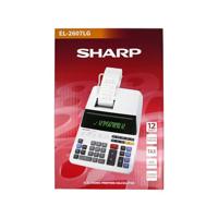 Sharp Tischrechner druckend EL-2607 LG 12 Stellen, schwarz/rot Druck Bureaurekenmachine Universeel Zwart, Wit (b x h x d) 222 x 78 x 335 mm - thumbnail
