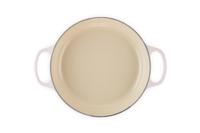 Le Creuset Braadpan Signature Campagnard Shell Pink ø 26 cm / 2,2 liter - thumbnail