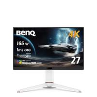 BenQ MOBIUZ EX271U 27” 4K eARC 165Hz 1ms DP 1.4 HDMI 2.1 65W USB-C Gaming Monitor, 95% P3, DisplayHDR 400, Freesync Premium, KVM, Pixsoul Engine, Remote Controller - thumbnail