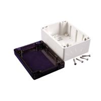 Hammond Electronics 1554F2GYSL Universele behuizing 120 x 90 x 60 Polycarbonaat Grijs 1 stuk(s) - thumbnail