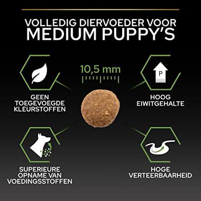 Pro Plan Medium Puppy Healthy Start met kip hondenvoer 2 x 12 kg - thumbnail