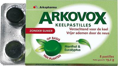 Arkovox Menthol & Eucalyptus Pastilles Arkovox Menthol & Eucalyptus Pastilles