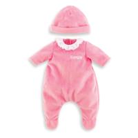 Corolle mon grand poupon - pyjama roze met muts, 36cm - thumbnail