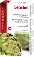 Fytostar Cholesterol-Hart-Circulatie Lecichol 60Capsules - thumbnail