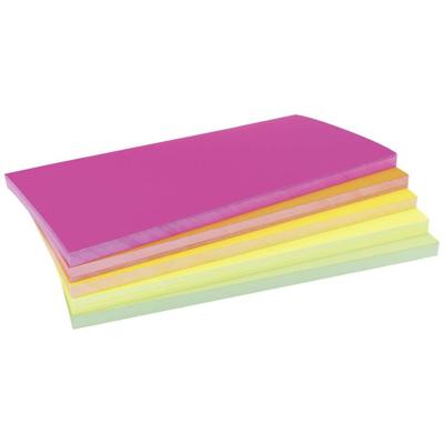 magnetoplan Neon Presentatiekaart Diverse kleuren, Neon Rechthoekig 200 mm x 100 mm 250 stuk(s)
