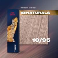 Wella Professionals Koleston Perfect Me+ Permanent Creme Colour 10/95 Lightest Blonde Cendre Mahogany 60ml - thumbnail