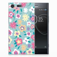 Sony Xperia XZ Premium TPU Case Flower Power - thumbnail