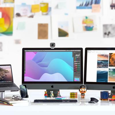 Logitech MX Keys for Mac toetsenbord RF-draadloos + Bluetooth QWERTY US International Aluminium, Zwart