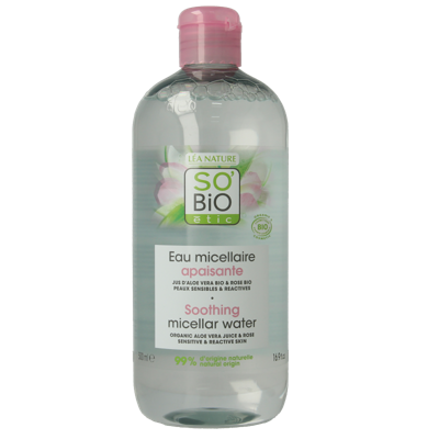 So Bio Etic Hydra aloe vera micellar water 500 Milliliter