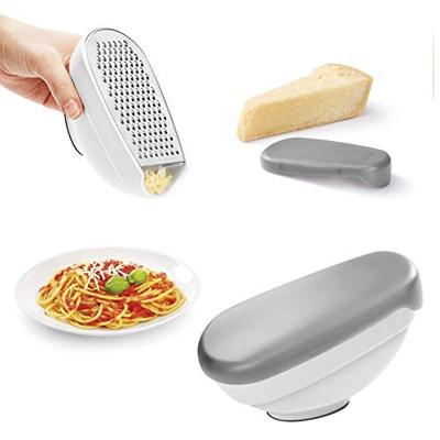 Metaltex Kitchen Helpers 3in1 Rasp met Opvangbakje Wit/Grijs