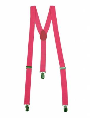 Fluor roze bretels