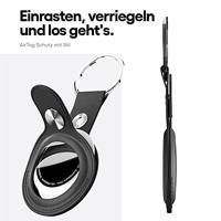 KeyBudz AirTag keyring - Black - thumbnail