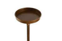 Kaarshouder Home ESPRIT Gouden Metaal 21 x 21 x 78 cm - thumbnail