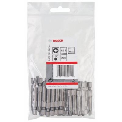 Bosch Accessories 2607002507 Kruis-bit PZ 3 E 6.3 25 stuk(s) - thumbnail