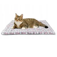 Nobleza Kleed voor hond en kat - Grijs pluche - 70x85 cm - thumbnail