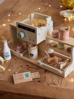 Koffiestandaard van FSC 100%-hout ecru - thumbnail