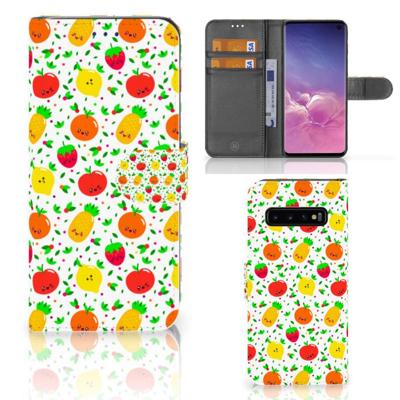 Samsung Galaxy S10 | Book Cover | Fruits