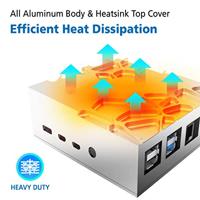 Akasa Gem Pro Ultra-kleine vormfactor (USFF) Wit - thumbnail