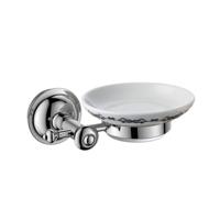 Zeephouder Sapho Astor Hangend 15.3x5.8 cm Chroom / Wit Sapho - thumbnail