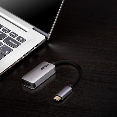 ATEN UC3008A1 USB grafische adapter 4096 x 2160 Pixels Zilver