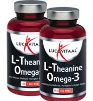Lucovitaal L-Theanine omega 3 210 Capsules - thumbnail