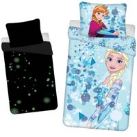 Disney Frozen Dekbedovertrek, Sisters Glow in the Dark - 140 x 200 cm - Katoen - 70 x 90 cm - thumbnail