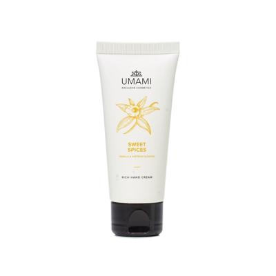Umami Exclusive Cosmetics Sweet Spices Rich Hand Cream Vanilla & Saffron 50ml Umami Exclusive Cosmetics Sweet Spices Rich Hand Cream Vanilla & Saffron 50ml