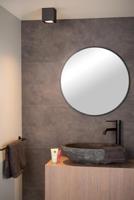 Lucide AVEN - Plafondspot Badkamer - 1xGU10 - IP65 - Zwart - thumbnail