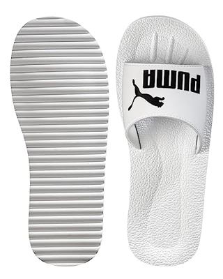 Puma Heren badslippers Purecat (Wit, 44,5)