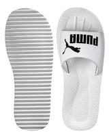 Puma Heren badslippers Purecat (Wit, 44,5) - thumbnail