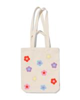 HEMA Canvas tas 42x36cm bloem - thumbnail