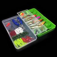 101 PCS aas vissen lokken Kit Fishing Tackle (wit) - thumbnail