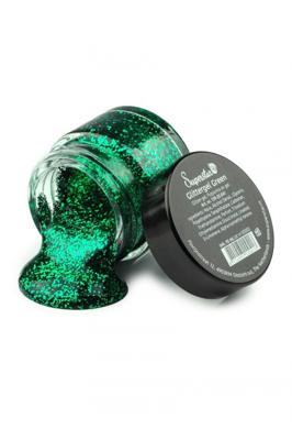 Groene glittergel voor huid & haar