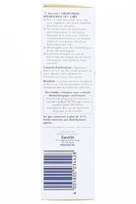 Eucerin UreaRepair 10% Urea Voetcrème Zeer Droge en Ruwe Huid Tube 100ml - thumbnail